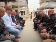 لجنة الطوارئ العليا في شمال قطاع غزة تزور الدكتور نهاد غنيم الذي فقد أسرته