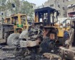 جيش الاحتلال يعترف بقصفه الآليات الثقيلة في غزة